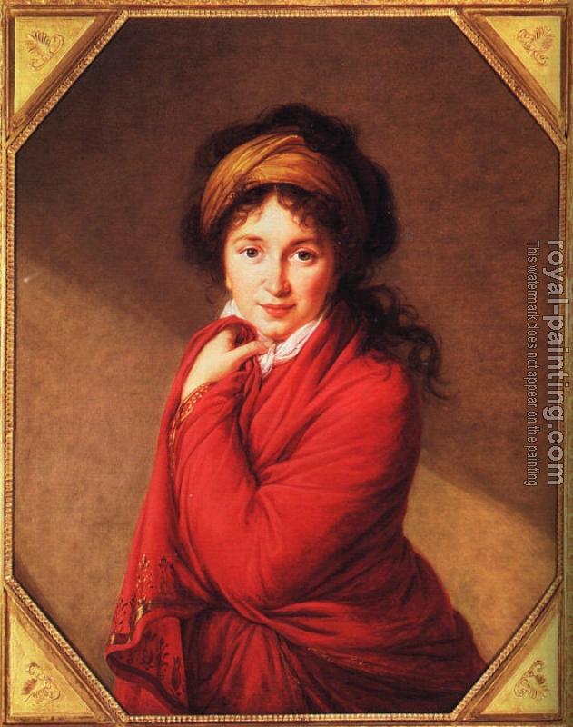 Louise Elisabeth Vigee Le Brun : Portrait of Countess Golovine
